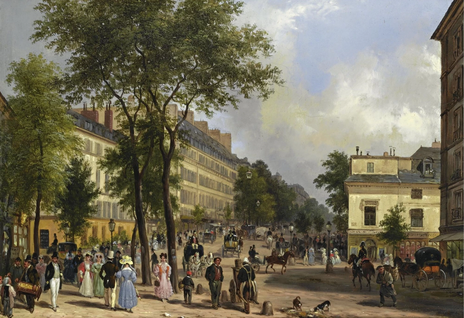 Un Boulevard a Parigi